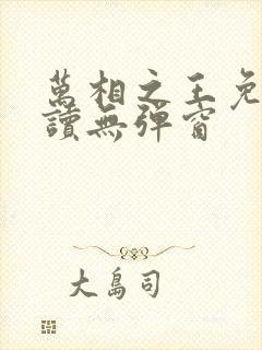 万相之王免费阅读无弹窗