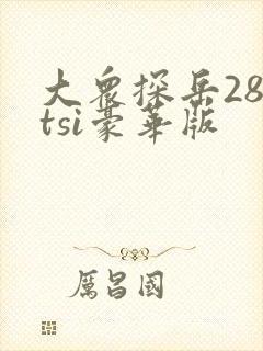 大众探岳280tsi豪华版