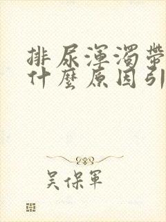排尿浑浊带血是什么原因引起的