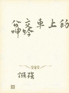 公交车上的高潮呻吟