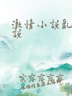 激情小说乱论小说