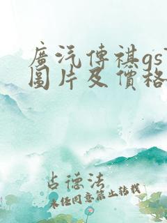 广汽传祺gs7图片及价格