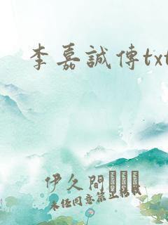 李嘉诚传txt