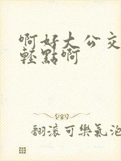 啊好大公交车上轻点啊