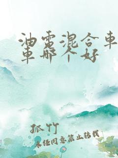 油电混合车和油车哪个好