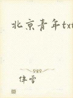 北京青年txt