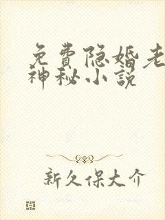 免费隐婚老公太神秘小说