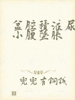 盆腔积液尿频,小腹坠胀