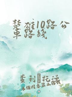 楚雄10路公交车路线