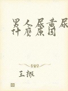 男人尿黄尿臭是什么原因
