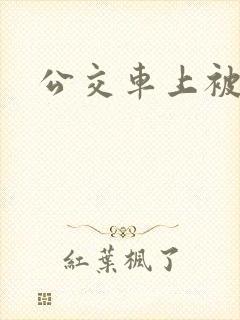 公交车上被蹭水