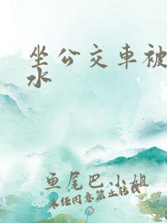 坐公交车被摸出水