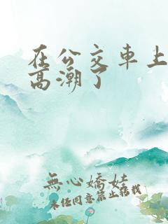 在公交车上被摸高潮了