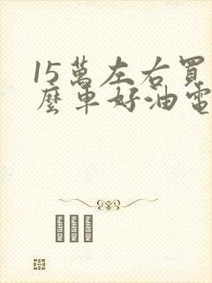 15万左右买什么车好油电混
