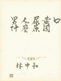 男人尿黄口臭是什么原因