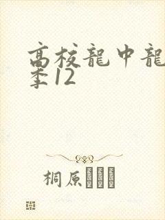 高校龙中龙第二季12