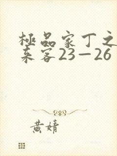 极品家丁之远方来客23—26