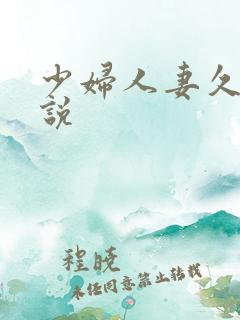 少妇人妻久久小说