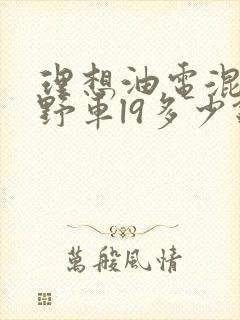 理想油电混合越野车l9多少钱一辆