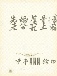 先婚厚爱:豪门老公宠上瘾