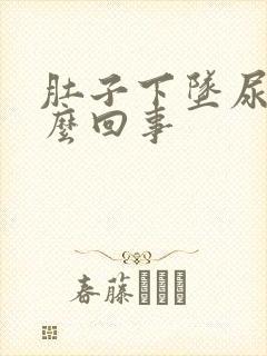 肚子下坠尿疼怎么回事