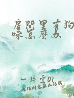 房间里有狗尿骚味怎么办