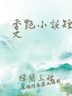 香艳小说短篇辣文