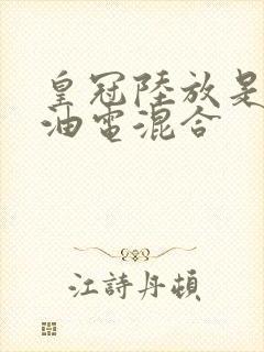 皇冠陆放是不是油电混合