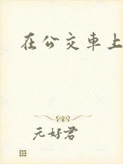 在公交车上被插
