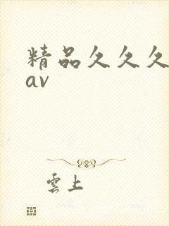 精品久久久久久av