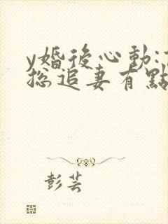 y婚后心动:商总追妻有点甜