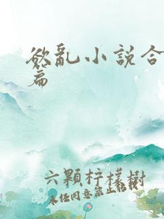 欲乱小说合集短篇