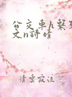 公交车h系列辣文n诗晴