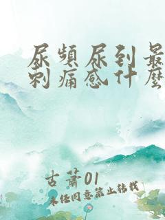尿频尿到最后有刺痛感什么原因