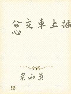 公交车上插入花心