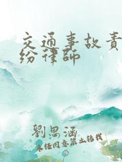 交通事故责任纠纷律师