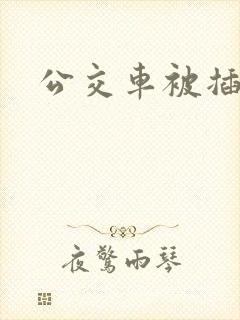 公交车被插高潮