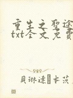 重生之圣途风流txt全文免费下载