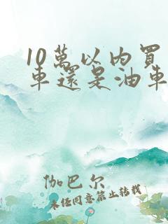 10万以内买电车还是油车好