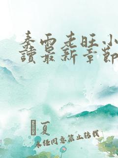 秦雨老旺小说阅读最新章节