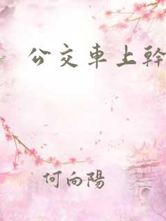 公交车上干她