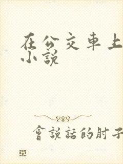 在公交车上被搞小说