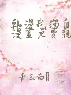 韩漫我独自升级漫画免费观看下拉式