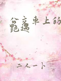 公交车上的激情艳遇