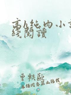高h纯肉小说在线阅读