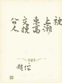 公交车上被陌生人摸高潮
