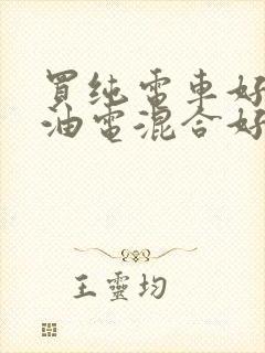 买纯电车好还是油电混合好