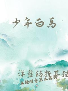少年白马