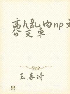 高h乱肉np文公交车