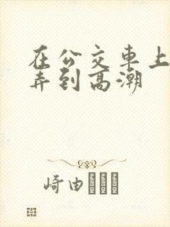 在公交车上被人弄到高潮